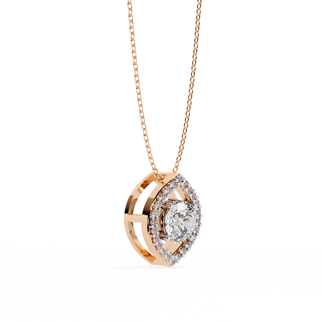 Natural Diamond Pendant