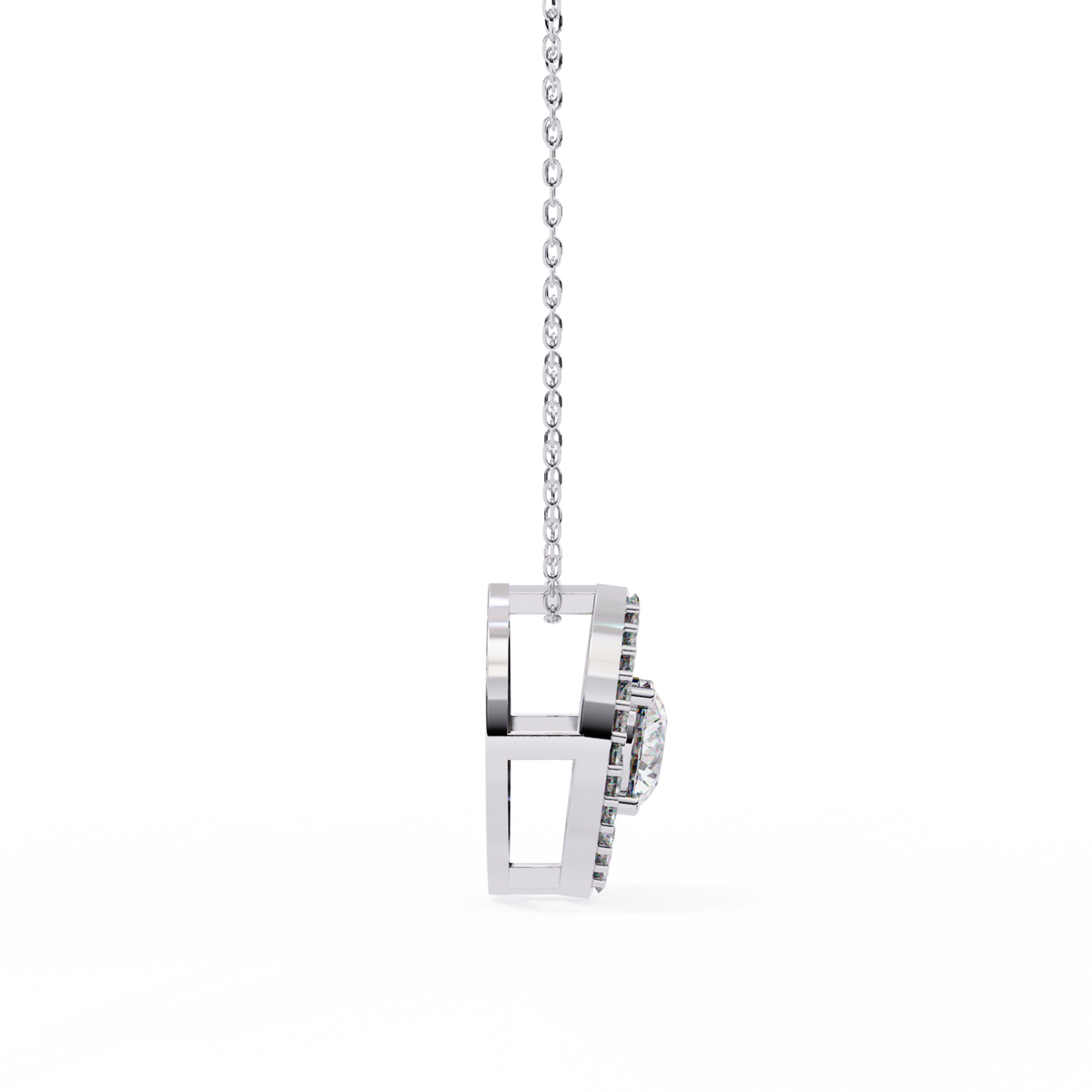 Natural Diamond Pendant