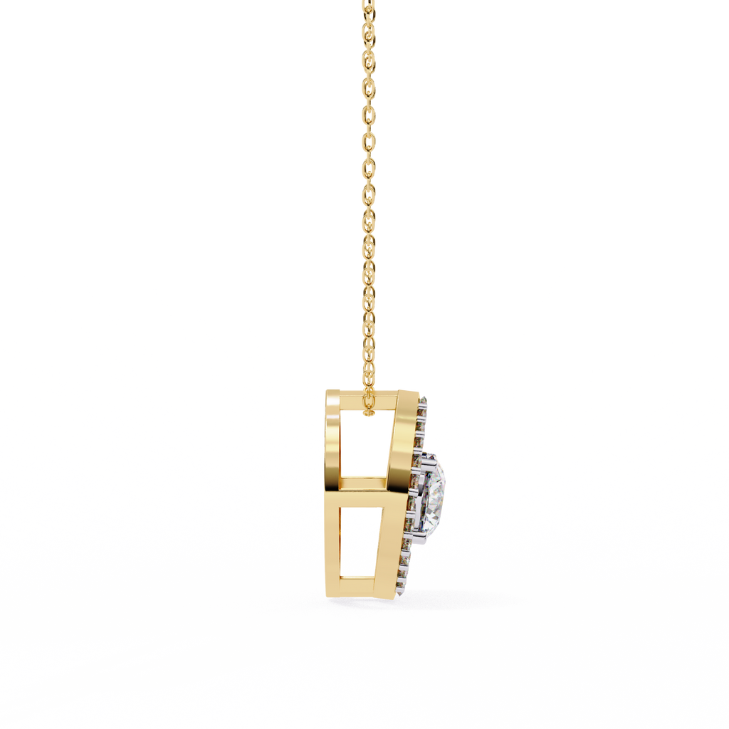 Natural Diamond Pendant