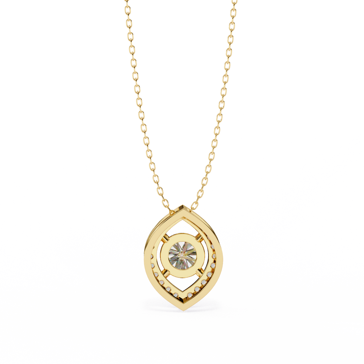 Natural Diamond Pendant