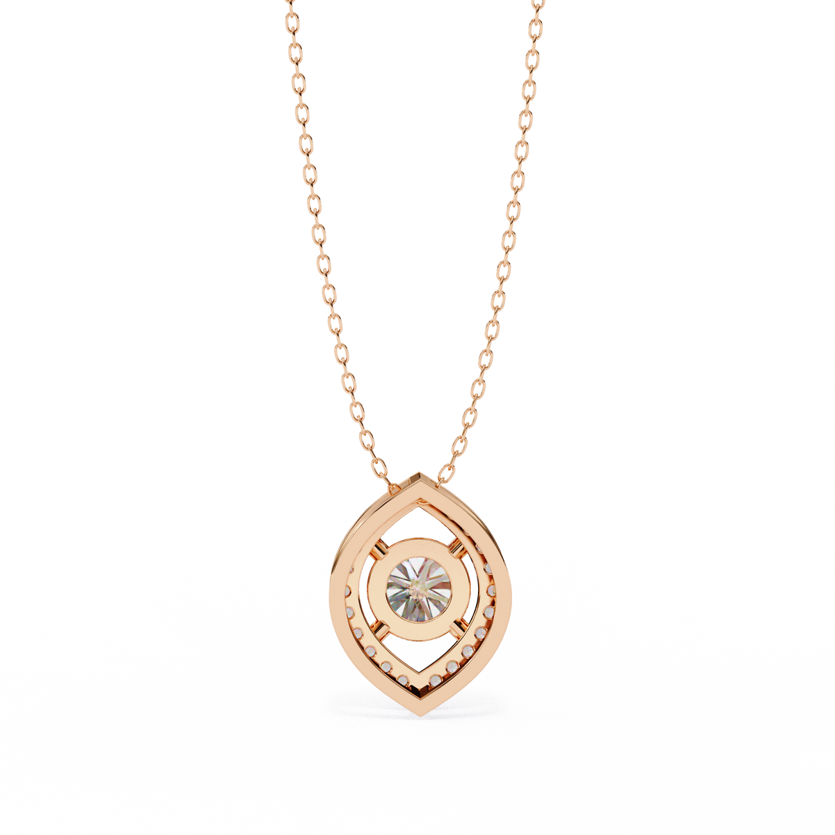 Natural Diamond Pendant