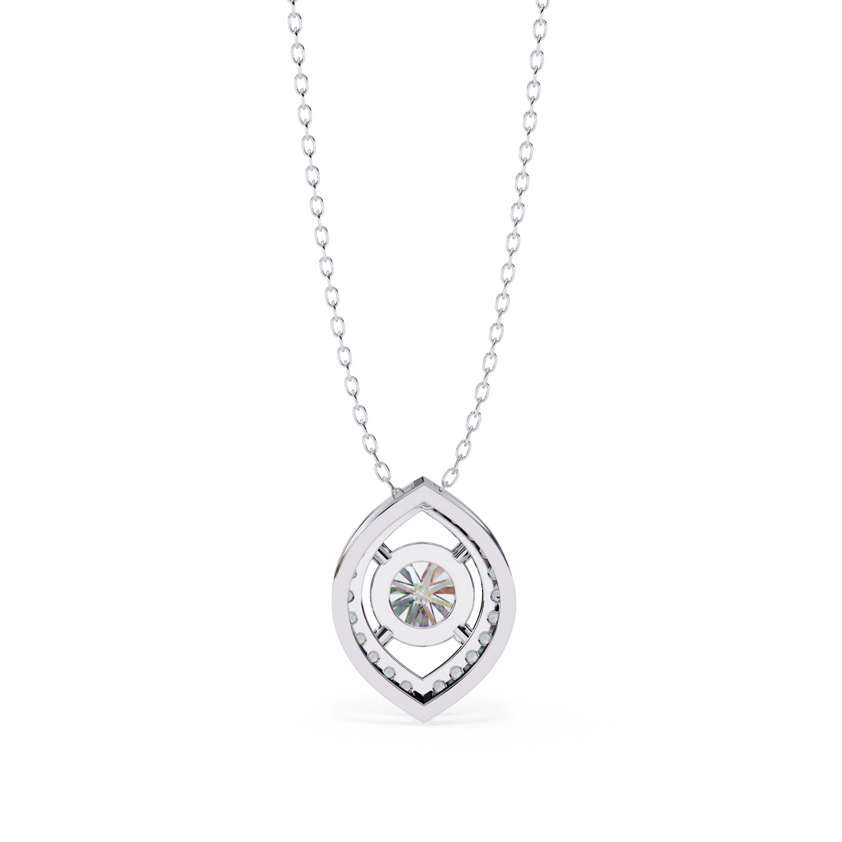 Natural Diamond Pendant