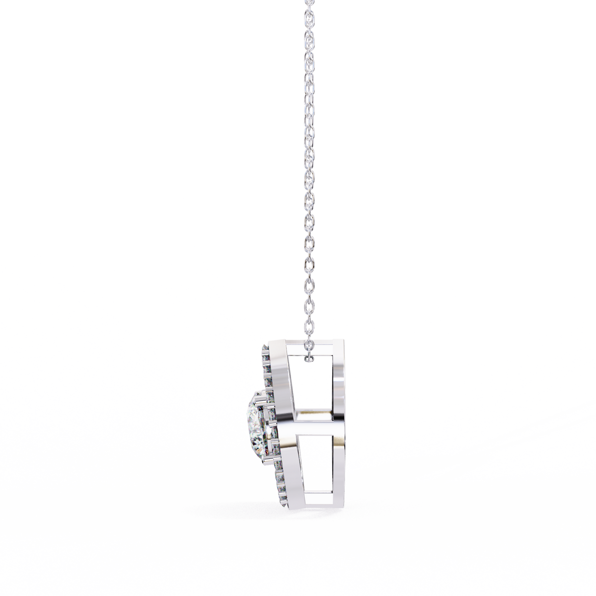 Natural Diamond Pendant