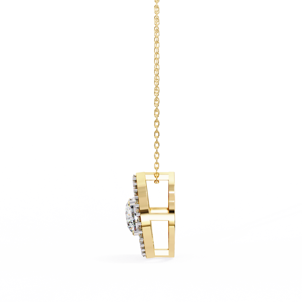 Natural Diamond Pendant