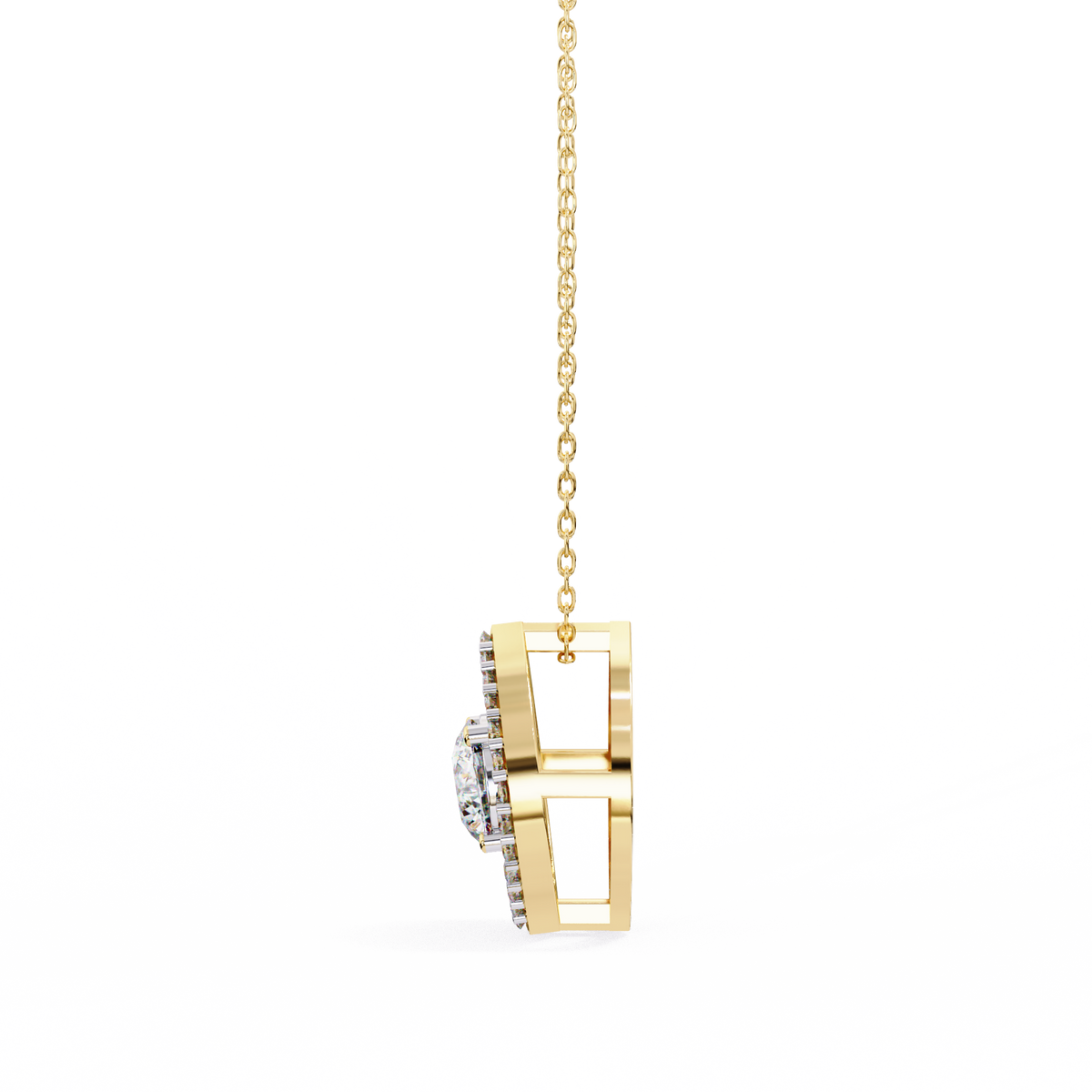 Natural Diamond Pendant