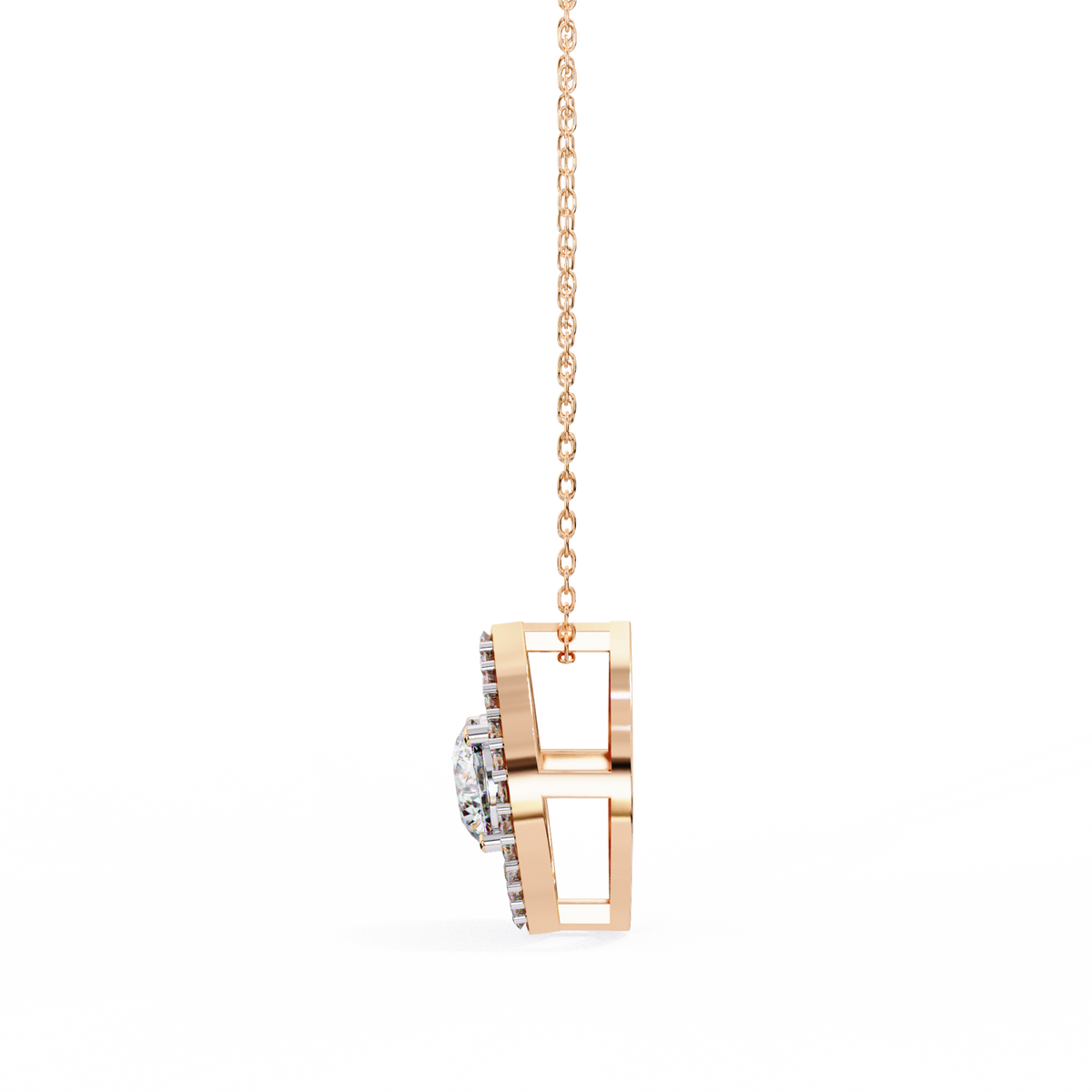 Natural Diamond Pendant