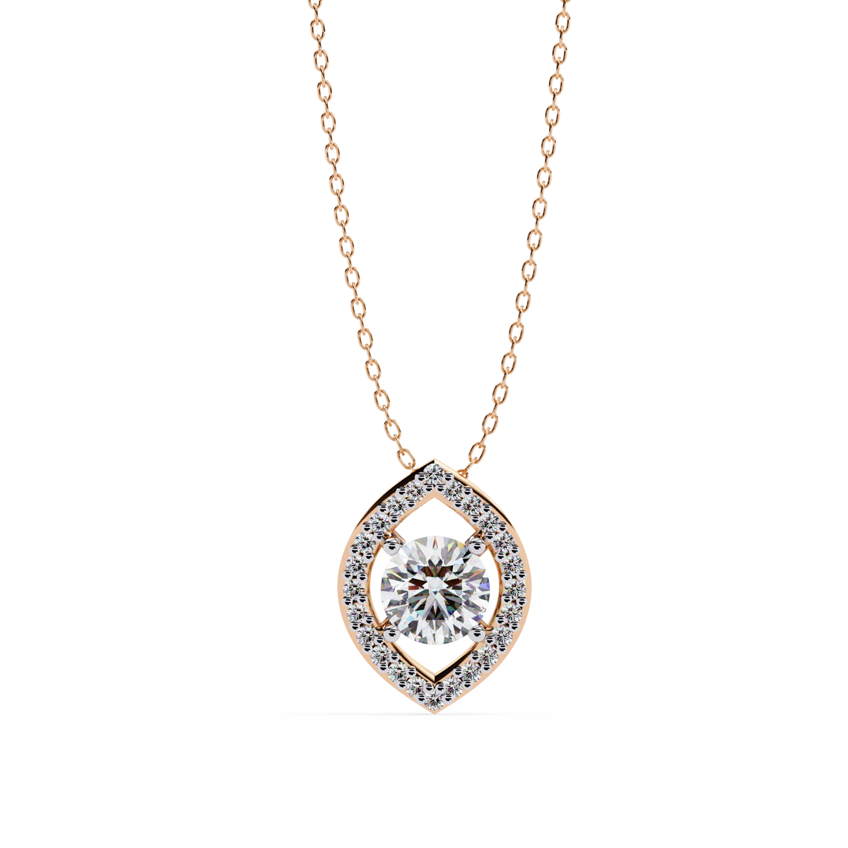 Natural Diamond Pendant