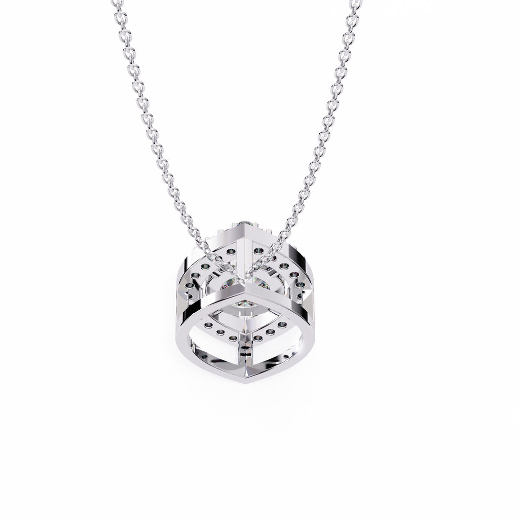 Natural Diamond Pendant