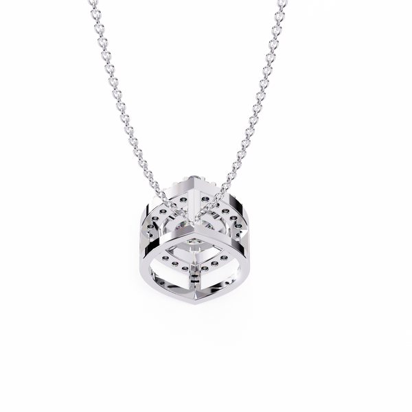 Natural Diamond Pendant