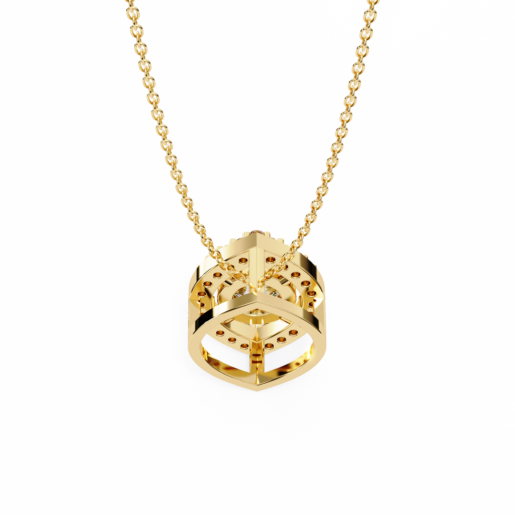 Natural Diamond Pendant
