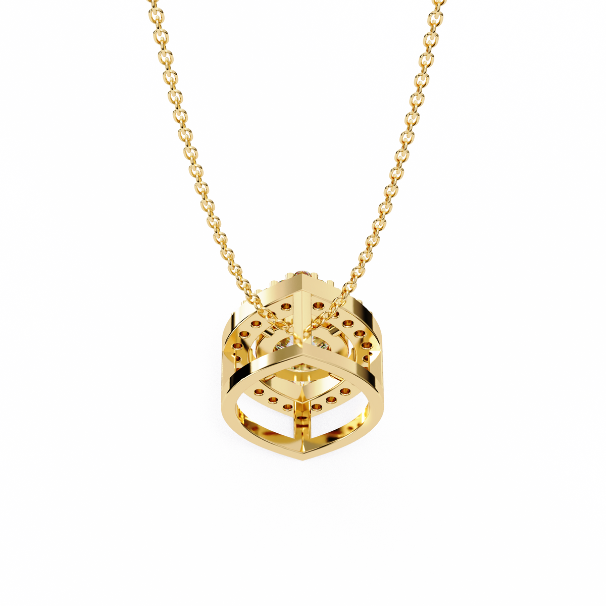 Natural Diamond Pendant