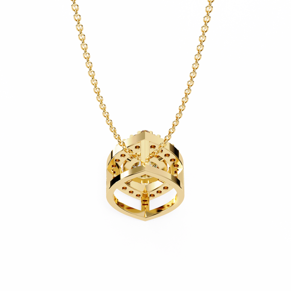 Natural Diamond Pendant