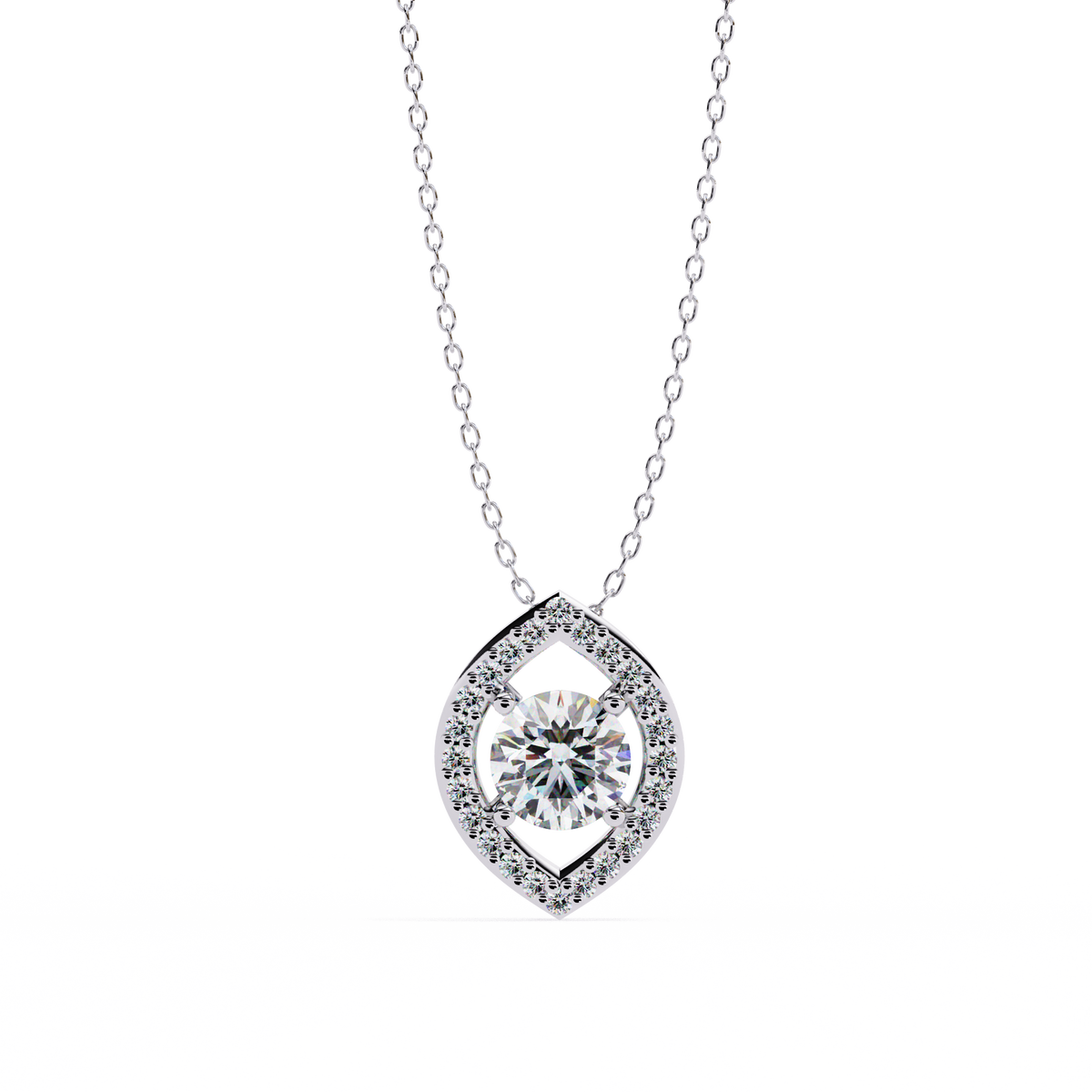 Natural Diamond Pendant