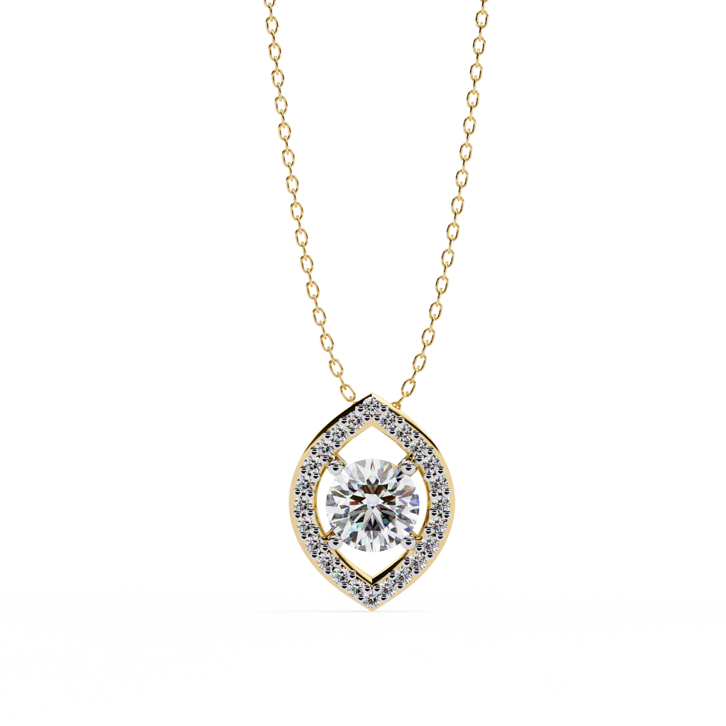 Natural Diamond Pendant