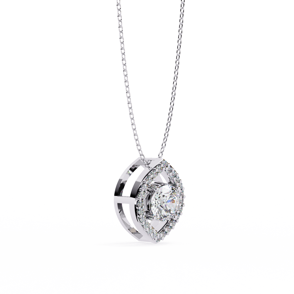 Natural Diamond Pendant