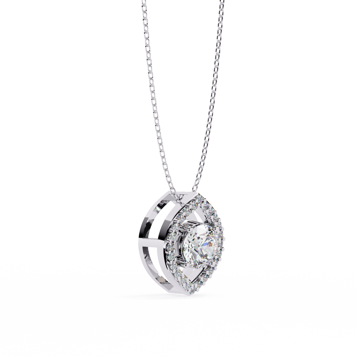 Natural Diamond Pendant