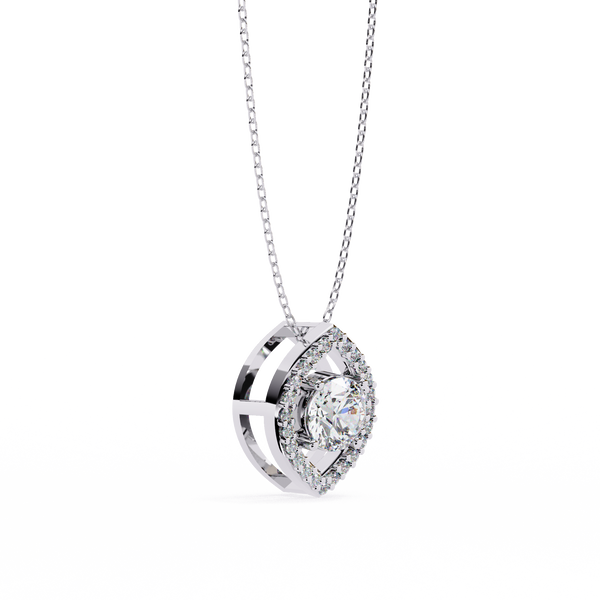Natural Diamond Pendant