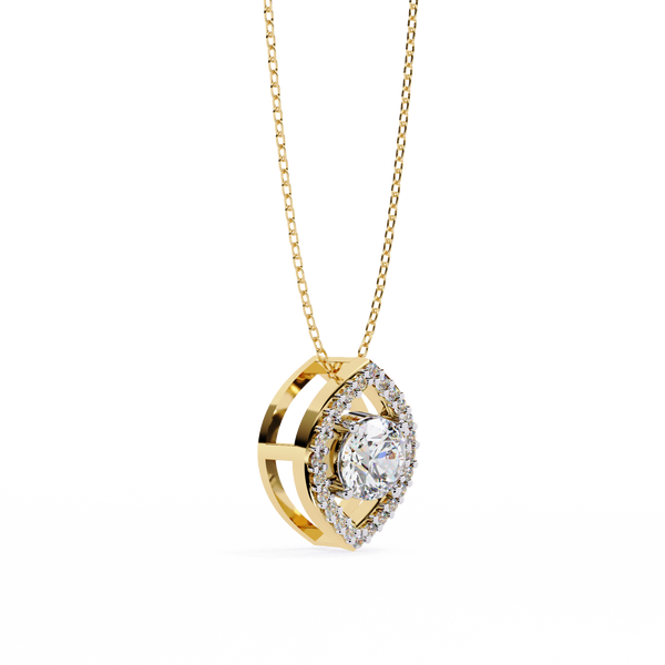Natural Diamond Pendant