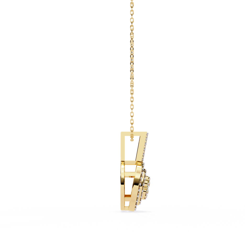 Natural Diamond Eternal Orbit Pendant