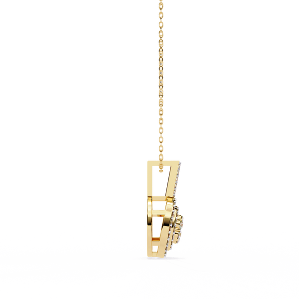 Natural Diamond Eternal Orbit Pendant
