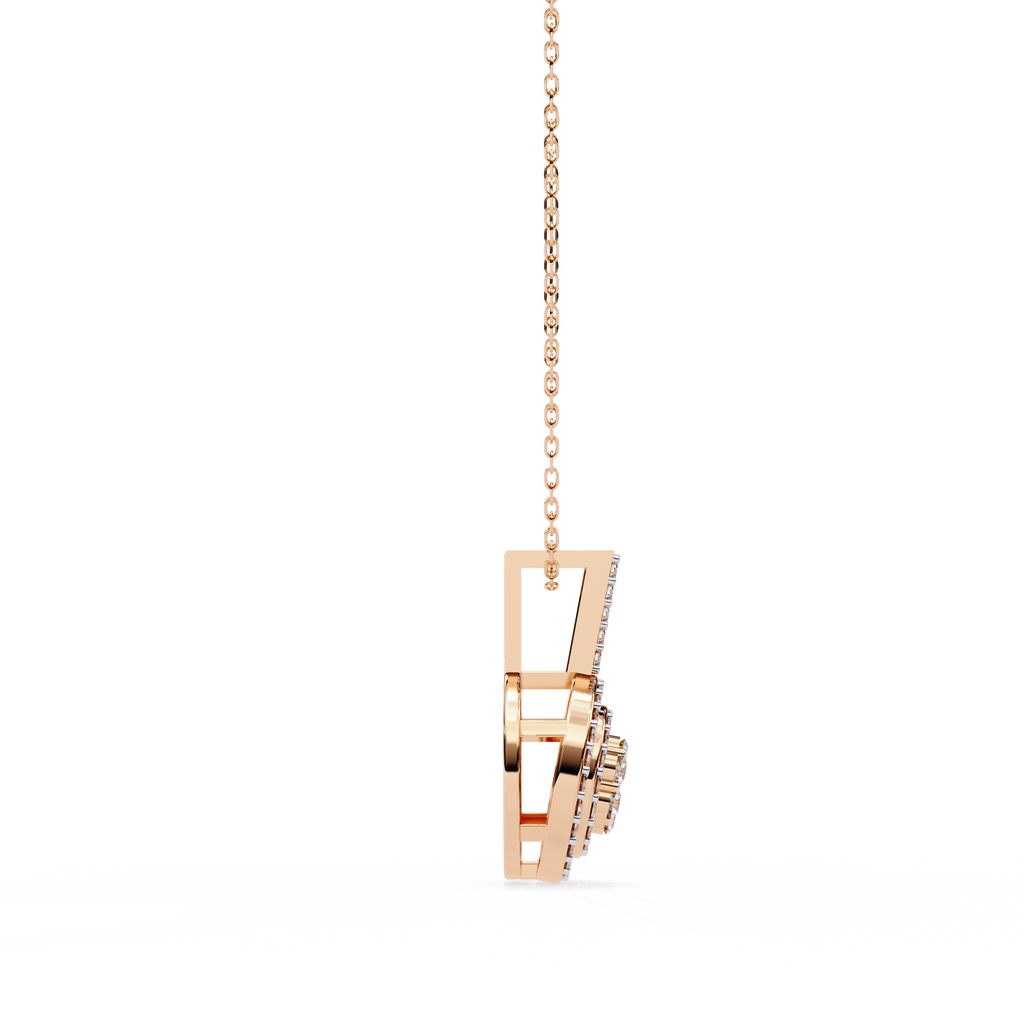 Natural Diamond Eternal Orbit Pendant