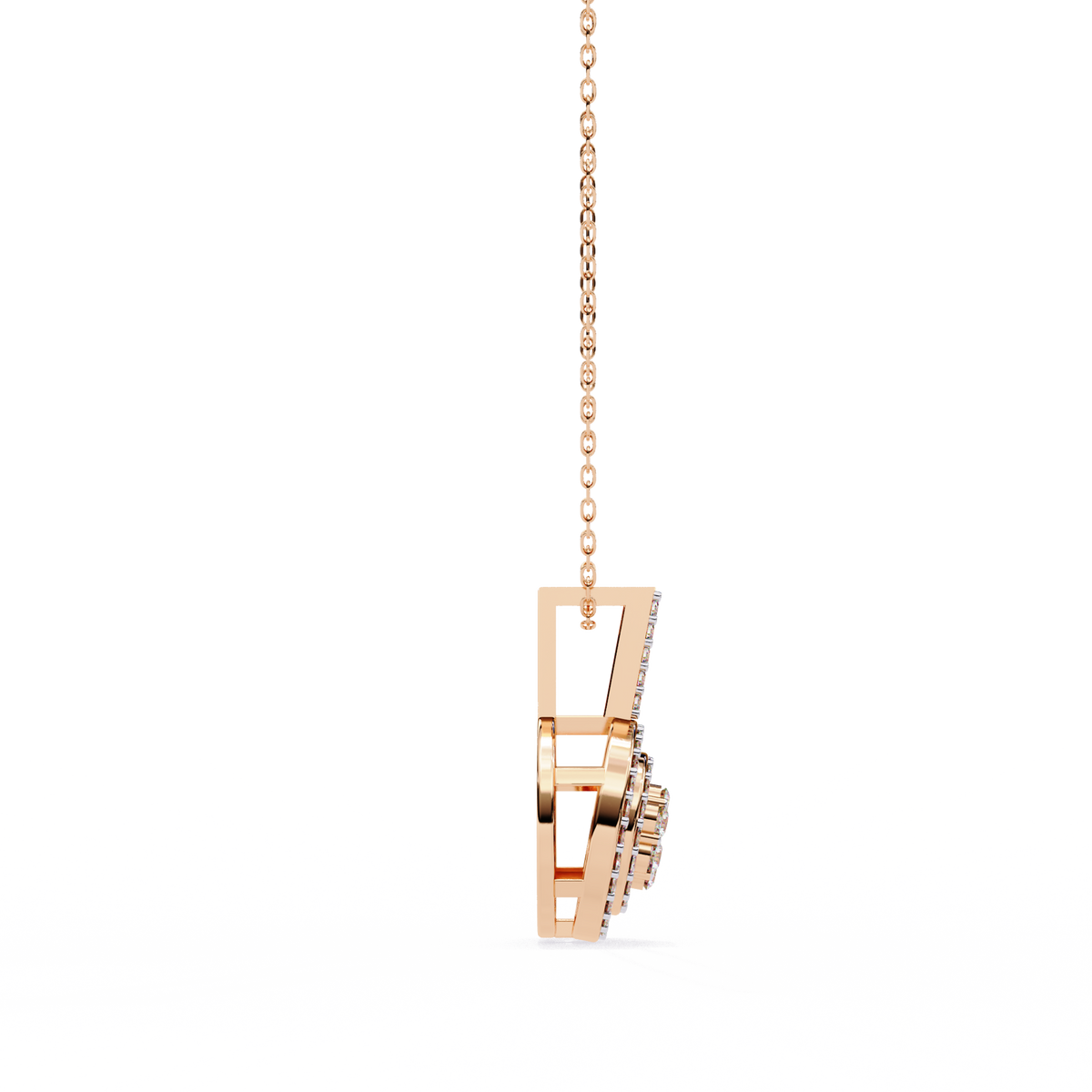 Natural Diamond Eternal Orbit Pendant