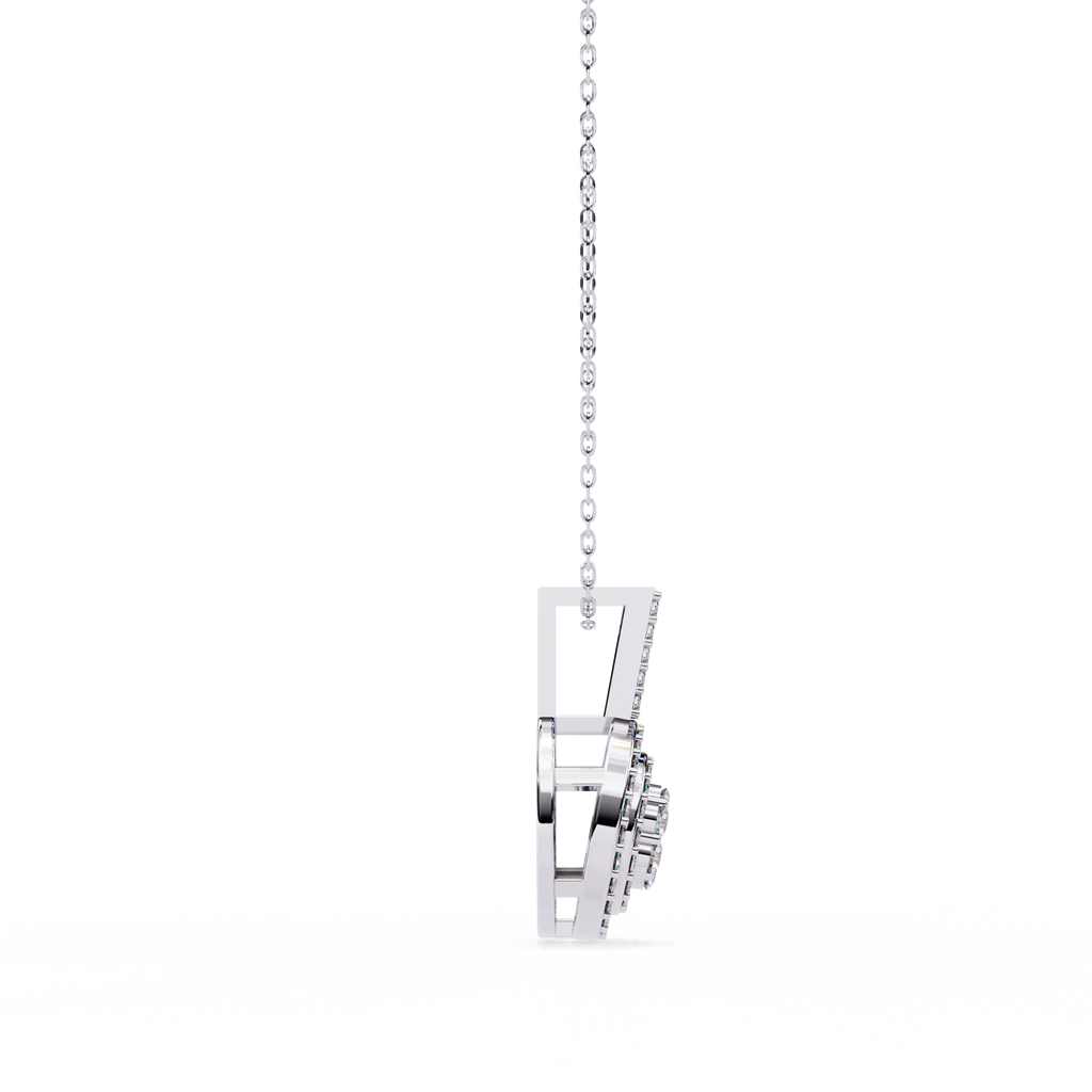 Natural Diamond Eternal Orbit Pendant