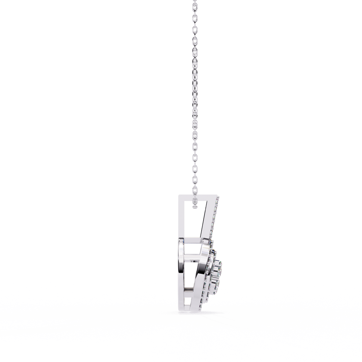 Natural Diamond Eternal Orbit Pendant
