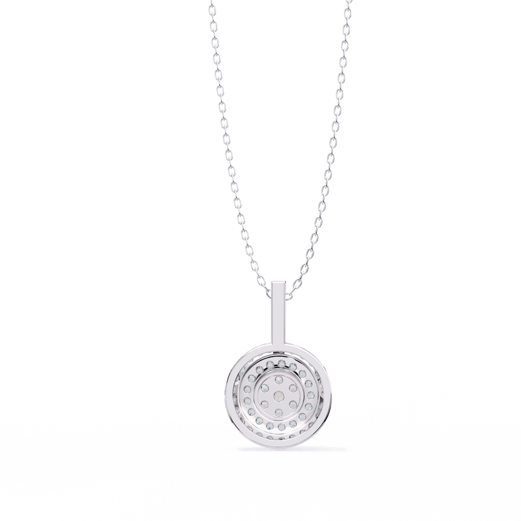 Natural Diamond Eternal Orbit Pendant