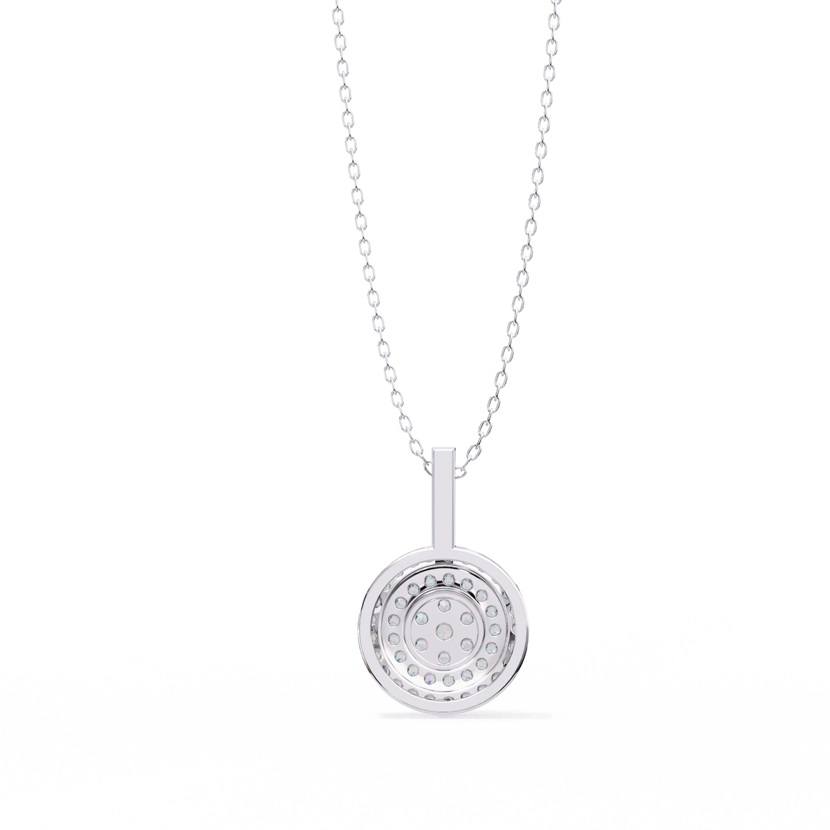 Natural Diamond Eternal Orbit Pendant