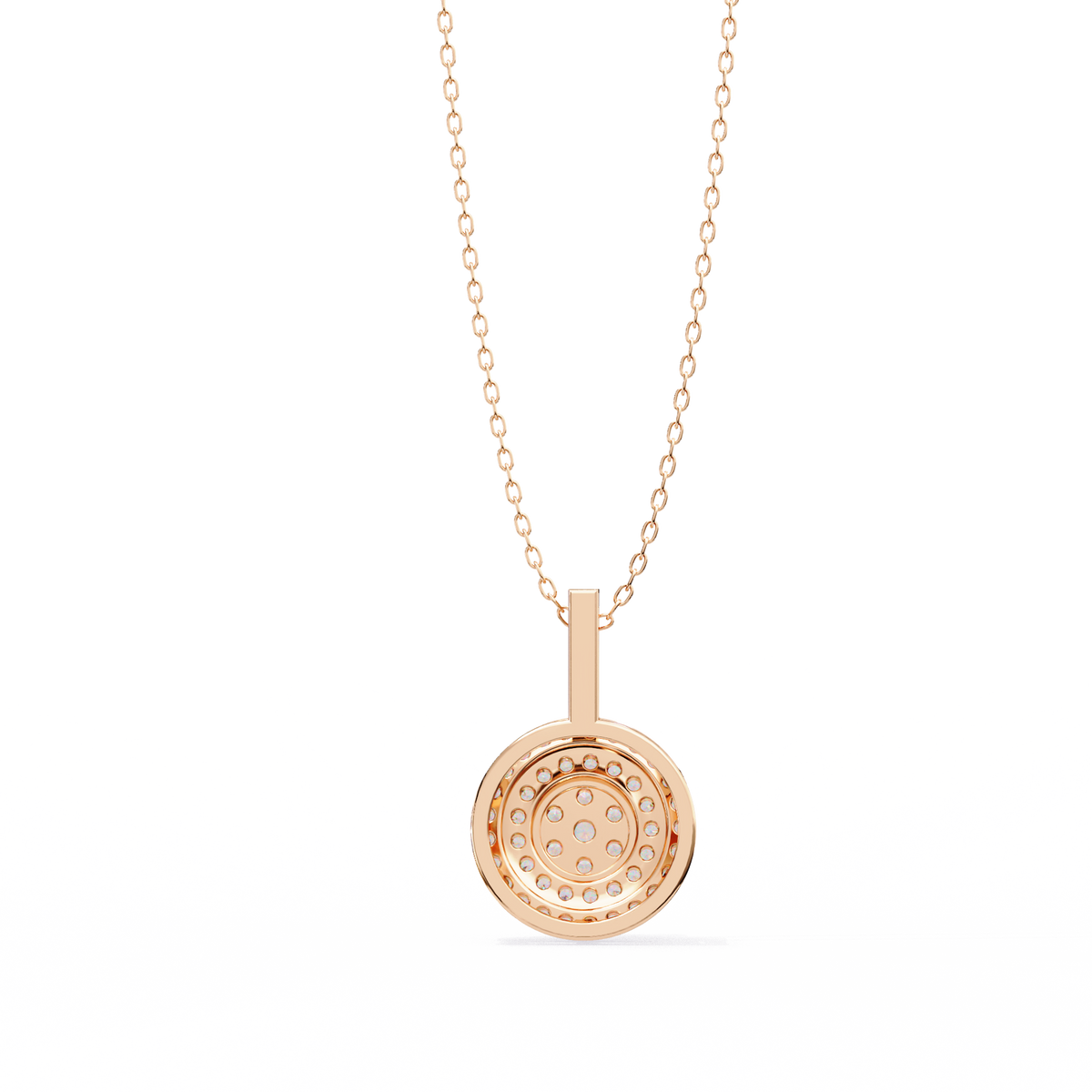 Natural Diamond Eternal Orbit Pendant