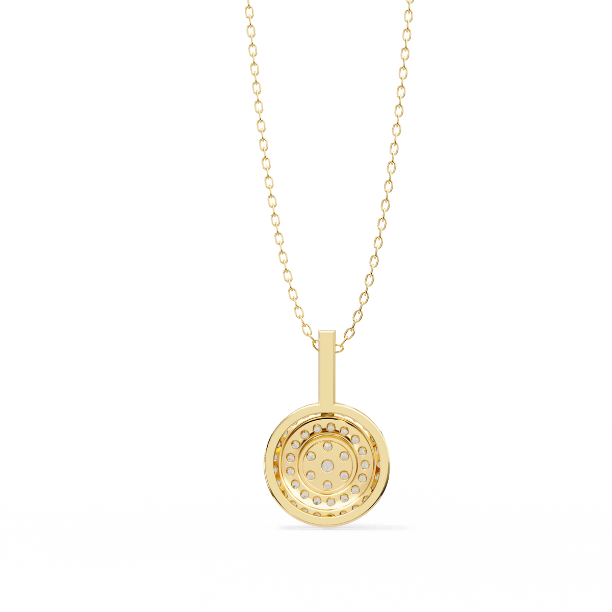 Natural Diamond Eternal Orbit Pendant