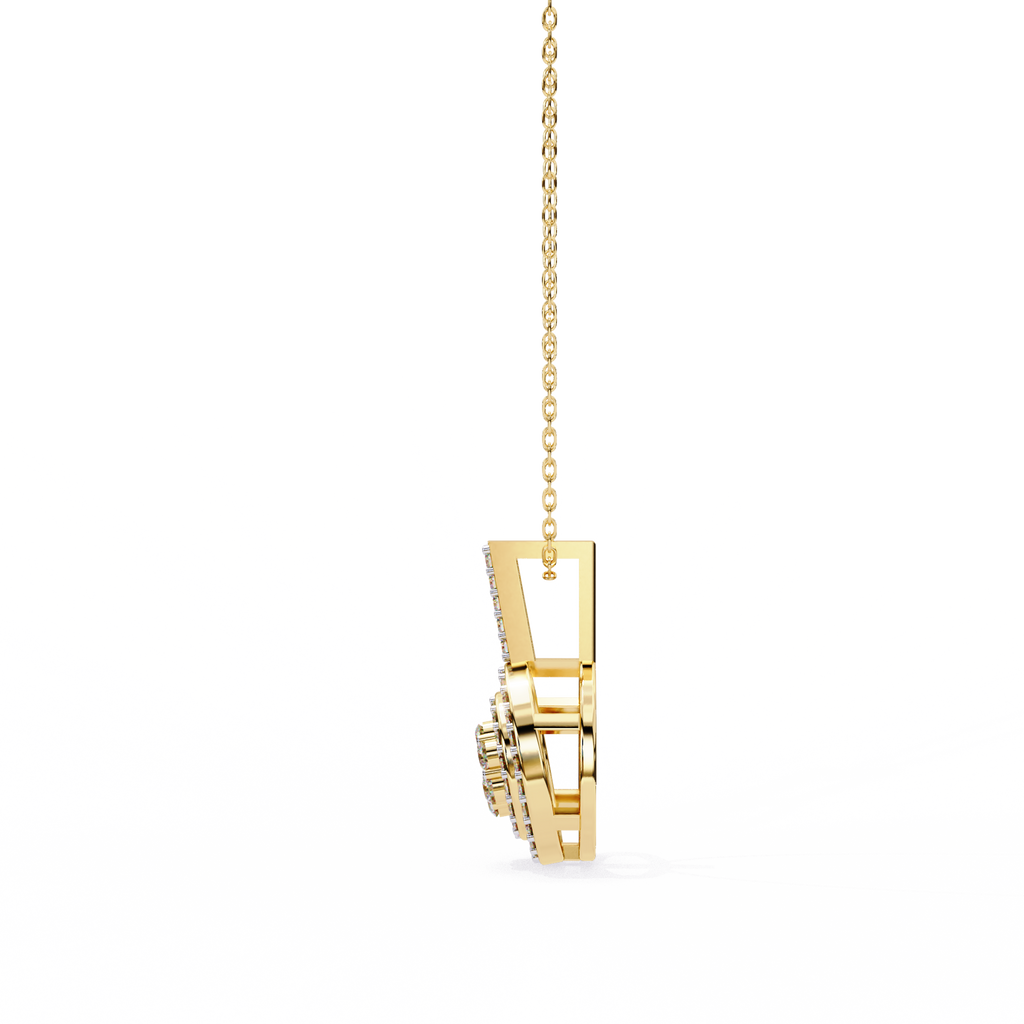 Natural Diamond Eternal Orbit Pendant