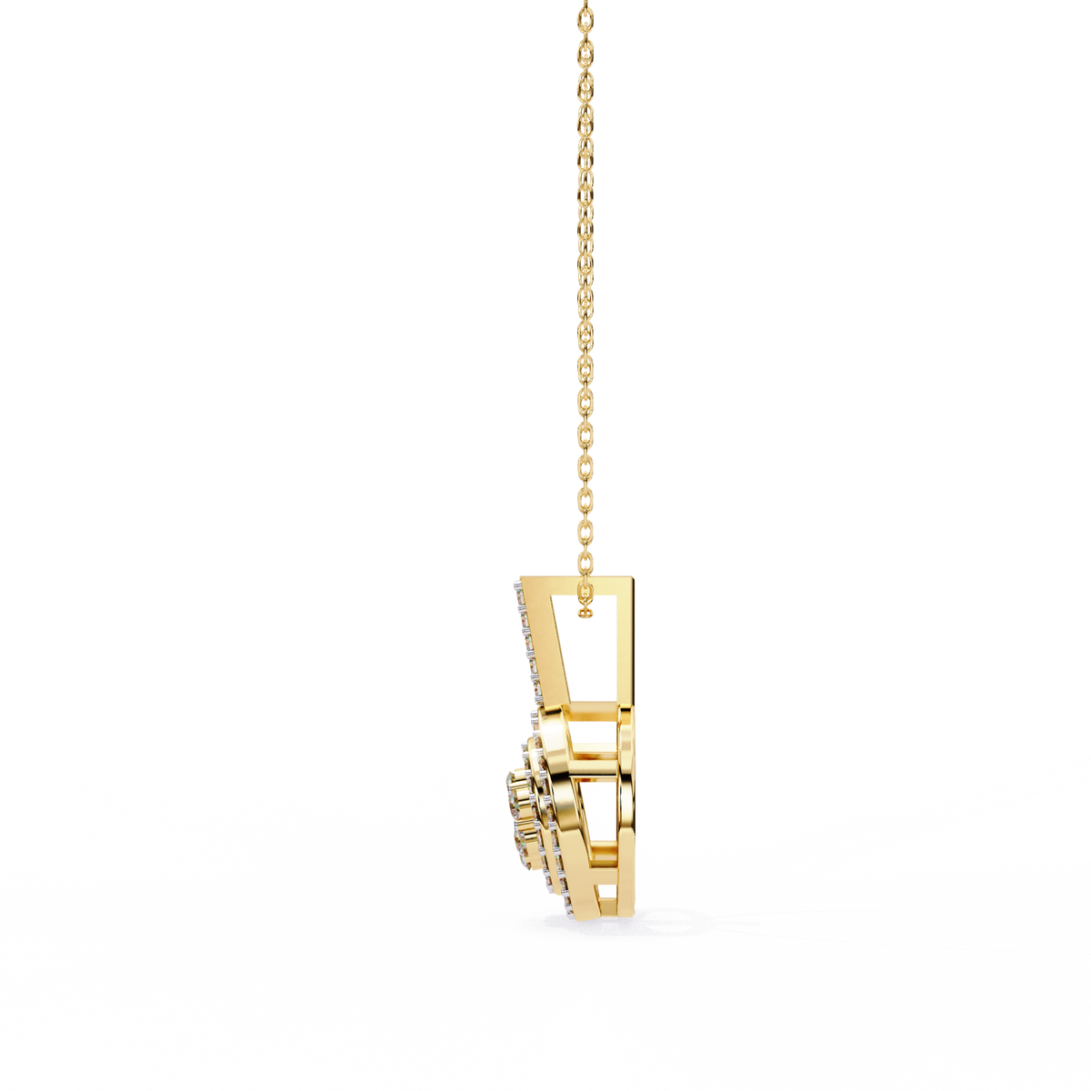 Natural Diamond Eternal Orbit Pendant