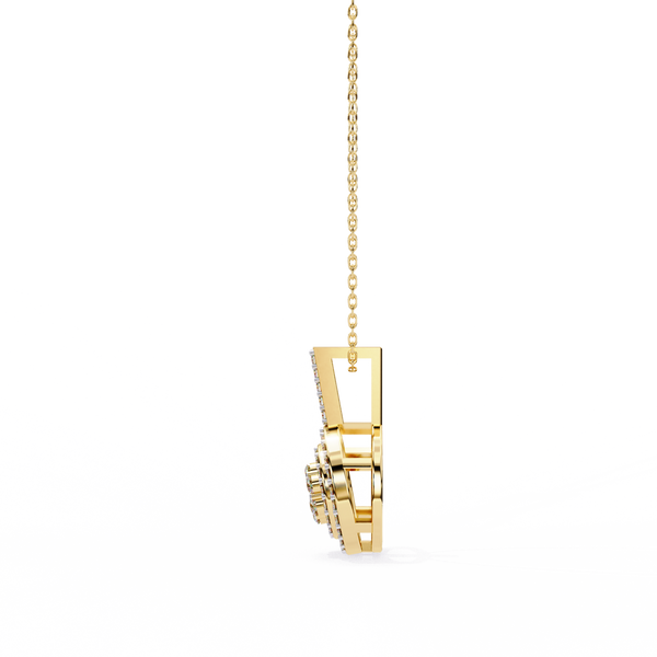 Natural Diamond Eternal Orbit Pendant
