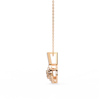 Natural Diamond Eternal Orbit Pendant