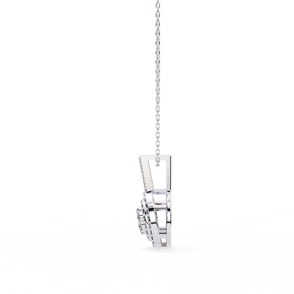 Natural Diamond Eternal Orbit Pendant