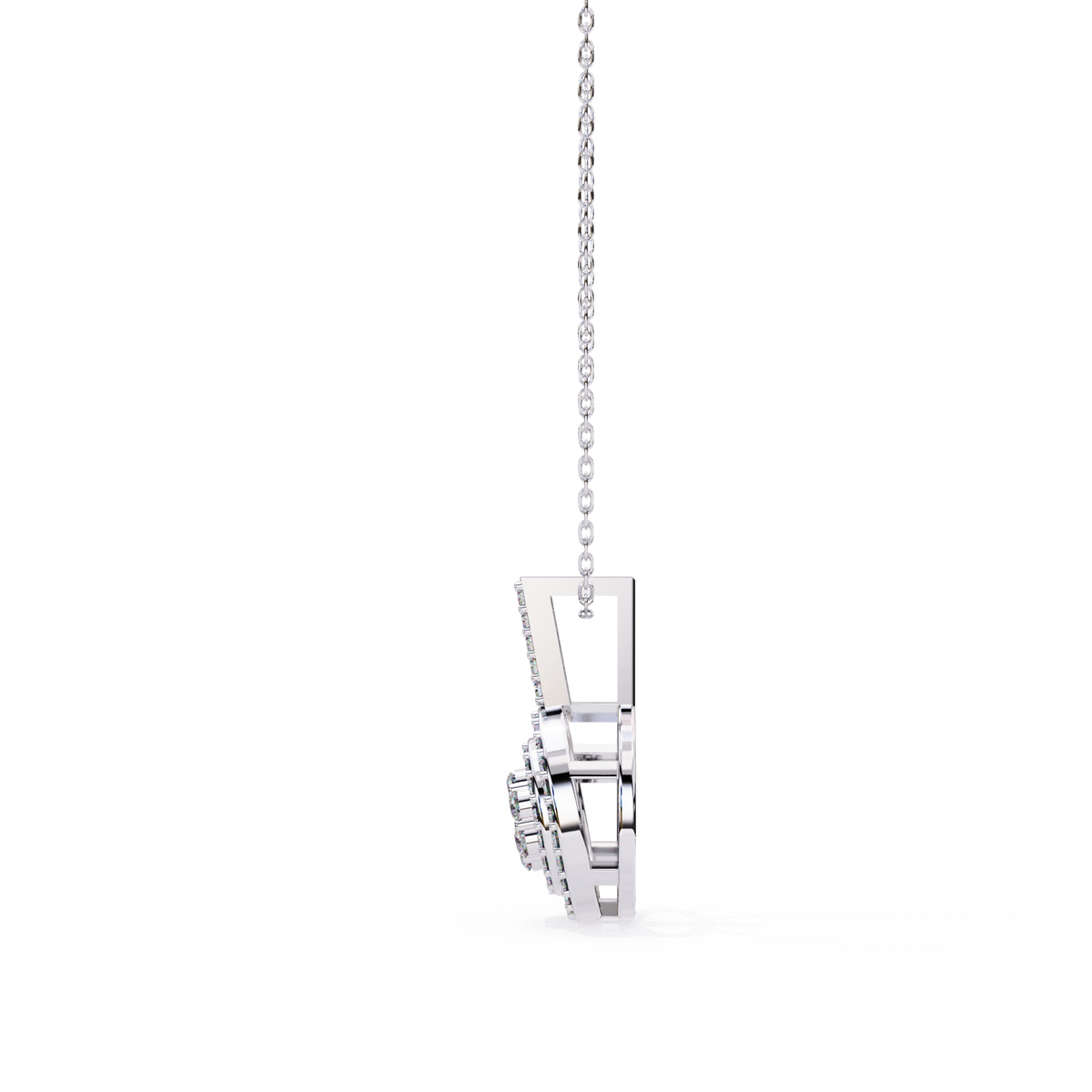 Natural Diamond Eternal Orbit Pendant