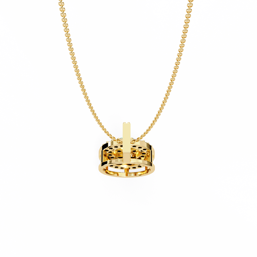 Natural Diamond Eternal Orbit Pendant