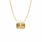 Natural Diamond Eternal Orbit Pendant