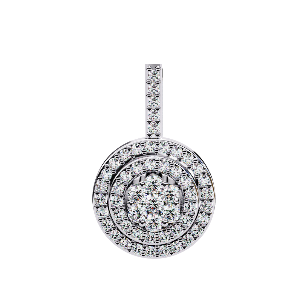 Natural Diamond Eternal Orbit Pendant