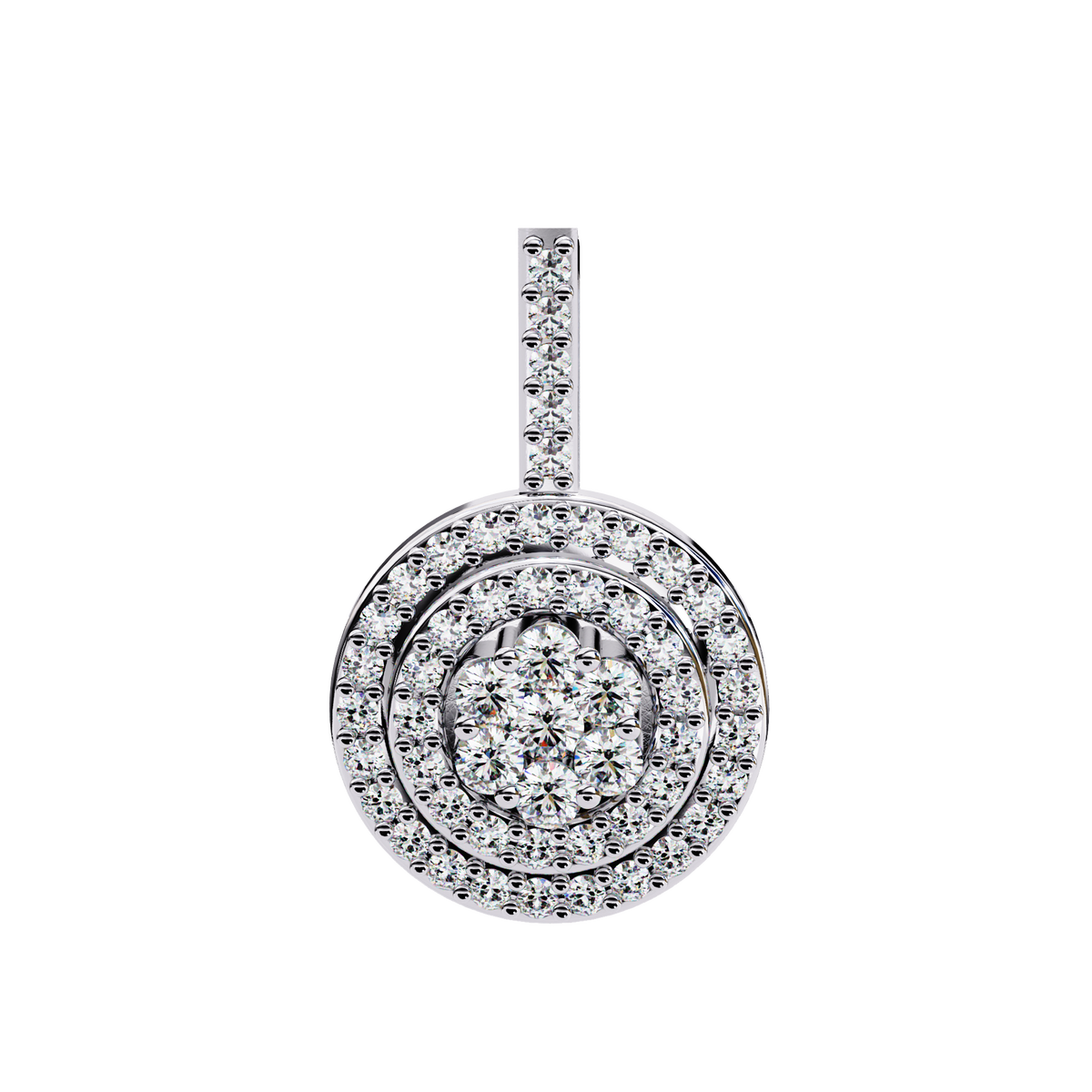 Natural Diamond Eternal Orbit Pendant