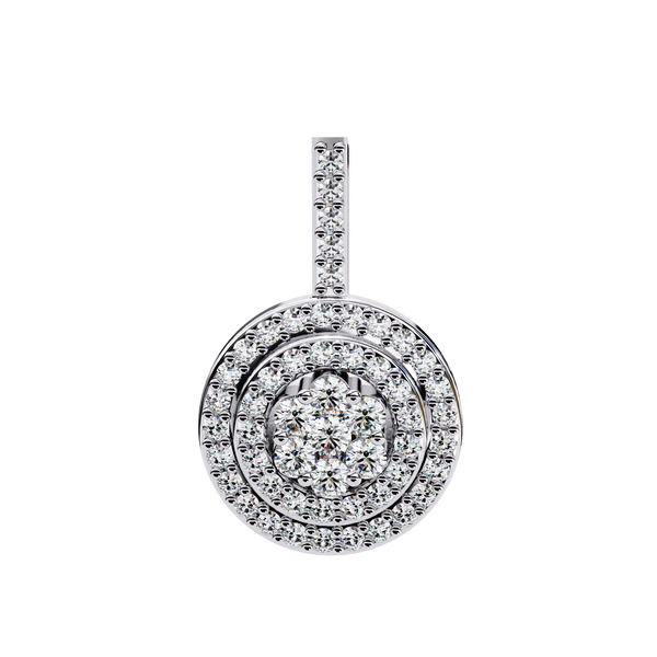 Natural Diamond Eternal Orbit Pendant