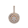 Natural Diamond Eternal Orbit Pendant