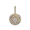 Natural Diamond Eternal Orbit Pendant