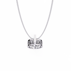 Natural Diamond Eternal Orbit Pendant