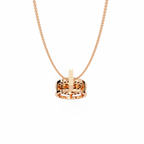 Natural Diamond Eternal Orbit Pendant