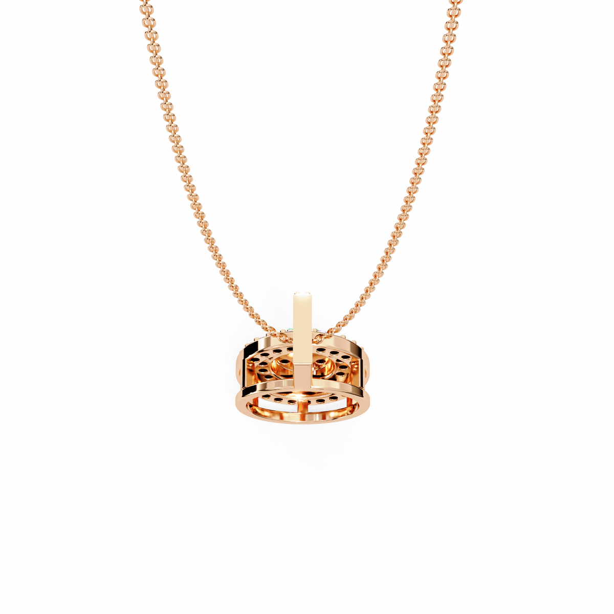 Natural Diamond Eternal Orbit Pendant