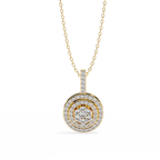 Natural Diamond Eternal Orbit Pendant