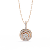 Natural Diamond Eternal Orbit Pendant